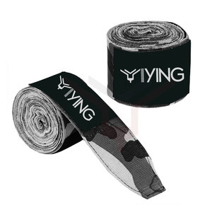 ผ้าพันมือสำหรับชกมวยระดับมืออาชีพ ยี่ห้อ YING ENTERPRISES รุ่น OEM พร้อมโลโก้สั่งทำพิเศษ แบบพิมพ์ลายดัมมี่ด้านใน รุ่น YE-2605 - Product Image 1