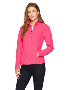 Veste polaire d'hiver pour femme avec fermeture éclair intégrale et col montant, légère et chaude, service OEM disponible - Product Image 3
