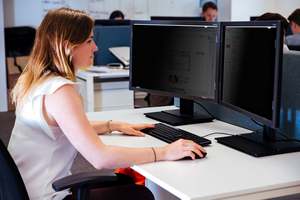 Filtro de Privacidad BOZABOZA de 19 Pulgadas para PC/Portátil, Anti-Espía, Reducción de Rayos UV, Anti-Reflejos, Alta Transmitancia, Grado 2.5D, PET KR de Grado AAA - Product Image 5