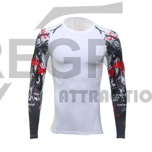 Sujetador deportivo Top Fitness erupción Atlético T camisas Homme Popeline Col Rond Sous Vetement Femme personalizable Uniformes - Product Image 1