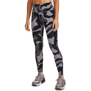 Yoga Pants for Women-Mid Waist <b>Knee</b>-Length Gym Leggings Tummy Control Quick Dry Breathable Workout Running <b>Exercise</b> Leggings - Product Image 4