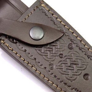 Cuchillo de caza de alta calidad, Logo personalizado, Funda de cuero, venta al por mayor, 2021 - Product Image 2