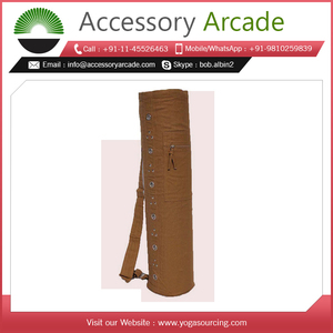 Accesorio de bolsa protectora con cubierta de ojal de algodón puro 100% para esterillas de Yoga - Product Image 3