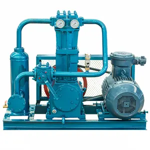 High Pressure oil free piston LPG gas compressor