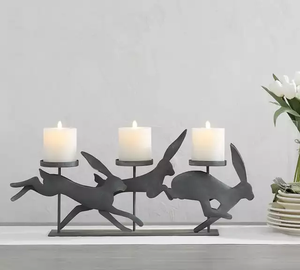 เหล็กตกแต่ง3ชั้นเชิงเทียน - Product Image 2