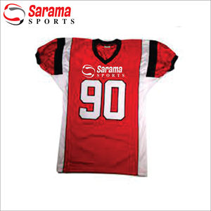 ชุดฟุตบอลสไตล์อเมริกันชุด100% ฟุตบอลโพลีเอสเตอร์อเมริกันฟุตบอลพร้อมโลโก้ออกแบบได้ตามต้องการ - Product Image 4
