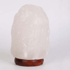 Cesta de hierro Lámpara decorativa Tallada Rosa Sal del Himalaya Ecológico Feng Shui Pirámide Cuenco Flor Amor Estilos-Artesanías naturales - Product Image 6