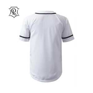 Custom Number Short Sleeve Street Baseball Top <b>Shirts</b> Button <b>Men</b> Stripe Baseball Jersey - Product Image 6