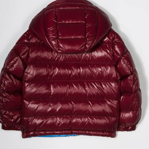 Veste d'hiver de haute qualité pour filles, courtepointe marron avec logo personnalisé, fermeture à glissière en polyester imperméable de grande taille - Product Image 3