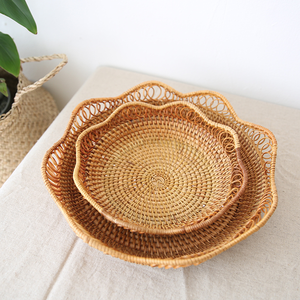 หวายทรงกลมเป็นมิตรกับสิ่งแวดล้อมสำหรับตกแต่งถาด/หวายตกแต่งบ้าน/ผลิตภัณฑ์เฟอร์นิเจอร์หวายที่ทำในเวียดนาม - Product Image 1