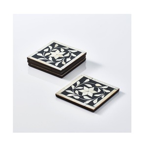 Premium Quality <b>Antique</b> Design Bone Inlay Coaster for Personal and Professional Use of the Wholesale Coasters <b>Set</b> - Product Image 1
