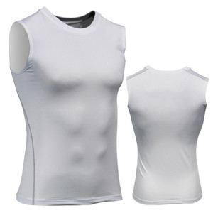 Débardeurs de sport OEM pour hommes grandes tailles, personnalisés en coton, style décontracté, pour musculation et fitness, avec broderie - Product Image 3