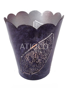 Atiqco Magnifiques bougeoirs en gel doré en forme de nid d'abeille pour bougies chauffe-plat et votives, décorations de table parfumées pour mariages et fêtes, pots à bougies en forme de pilier - Product Image 3