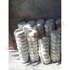 Ensemble de dessous-de-verre en marbre blanc massif de qualité supérieure |   Vaisselle et accessoires de décoration de table en pierre naturelle de qualité supérieure |   Prix de gros - Product Image 1