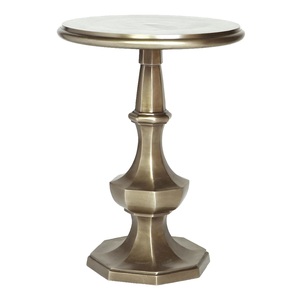 Mesa de centro de metal de lujo hecha a mano mesa auxiliar decorativa elegante con diseño elegante mesa de centro personalizada al por mayor - Product Image 1