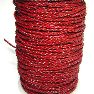 Cordes et cordons en cuir pour ceintures et accessoires en cuir pour la fabrication de bijoux - Product Image 3