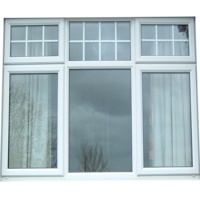 Grille de fenêtre moderne en poudre brute, design de grille, 1 pièce