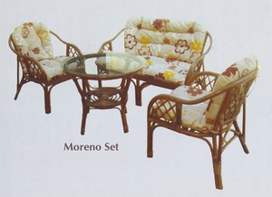 Bộ Góc Phòng Khách Gia Đình Moreno Wicker Kubu Trong Nhà & Ngoài Trời - Product Image 2