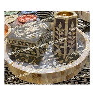 Nouvel Arrivage Ensemble de brûleurs d'encens perlés faits main, Boîte Mubkhara pour Ambregris, Benzoin, Bakhour, Prêt pour le Ramadan, Santal, Coriandre