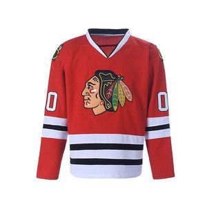 Custom Made Design Sublimation Ice Hockey / Sports Wear Sublimation Jersey / Mesh Fabric Quick Dry Fit Jersey - Product Image 6