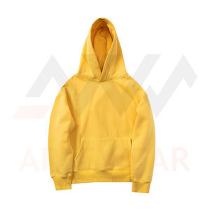 Sudadera con capucha para hombre, de diferentes colores, liso, con bolsillo canguro, 100% algodón, logo personalizado - Product Image 1