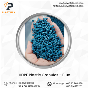 Granulés bleus de qualité supérieure, pièces, qualité supérieure, panneaux de moulage, crus, plastique, croisage, HDPE, offre spéciale - Product Image 3