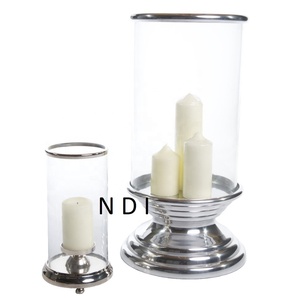 Soporte de portavelas decorativo grabado a mano de alta calidad, soporte de portavelas sostenible personalizado para uso en fiestas de boda - Product Image 5