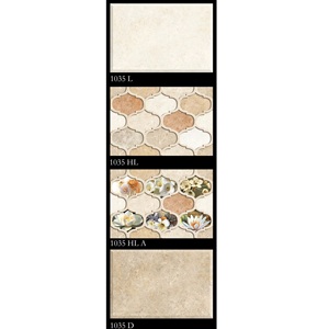 300x450mm กระเบื้องเซรามิคติดผนังห้องน้ำเซรามิกอินเดียเคลือบ - Product Image 3