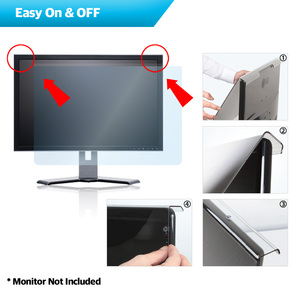 Panneau filtre pour 1ère confidentialité 9H en acrylique, protecteur d'écran de bureau pour ordinateur portable, coupé à la lumière, emballage réticule bleu, compatible animaux de compagnie - Product Image 6