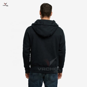 Sweat-shirts à capuche grande taille personnalisés pour hommes, anti-rétrécissement, sweatshirts en tricot uni, logo personnalisé, impression, broderie, OEM solide - Product Image 3