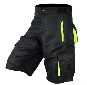 Mens Cycling MTB Shorts Off Road Bicycle Riding BMX Outdoor / Gym Training Baggy Style Shorts + <b>Padded</b> Liner Shorts Customizable - Product Image 2