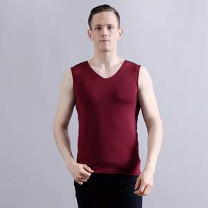 Débardeur d'entraînement en gros pour hommes de couleur noire respirant Singulet de gymnastique personnalisé Singulet de course pour adulte - Product Image 6
