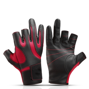 Guantes de pesca de neopreno con logotipo personalizado - Product Image 1