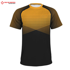 Người Đàn Ông Của Thể Thao 100% Polyester T Áo Sơ Mi Cổ Nhanh Chóng Khô Thoáng Khí Nửa Tay Áo Kỹ Thuật Số In Thể Thao Jersey Hàng Đầu Mô Hình Thiết Kế - Product Image 5