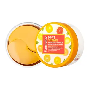 FARMSTAY-parche ocular con vitamina DR-V8, hidrogel, cosmético de Corea, elimina las algas marinas de círculo oscuro, antiarrugas, antienvejecimiento - Product Image 1