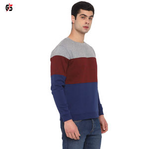 Sweats chauds d'hiver décontractés 100% coton polaire multi couleurs logo personnalisé impression broderie O cou manches complètes OEM pas cher - Product Image 3