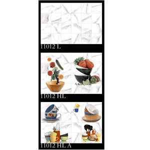 กระเบื้องเซรามิกเคลือบเงาแบบเต็ม30x45cm พื้นผิวมันวาวทันสมัย - Product Image 4