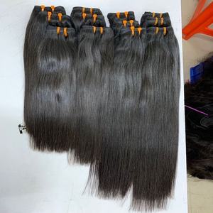 Extensions de cheveux bruts non transformés du temple indien | Paquets de cheveux humains vierges | Vente en gros de cheveux Remy tissage direct d'Inde - Product Image 2