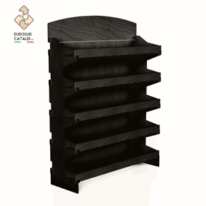 Miglior espositore in legno realizzato in italia in compensato di betulla per negozi e supermercati. Forme quadrate e stampe larghe - Product Image 6