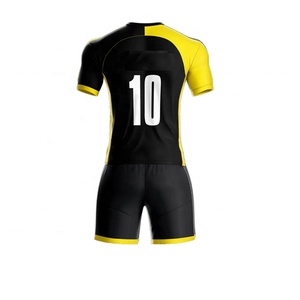 Wear Men Football Uniforme Football Kit Set Vêtement Teint Personnalisé Sublimation Séchage Rapide Sports Logo Personnalisé Sportswear Unisexe - Product Image 5