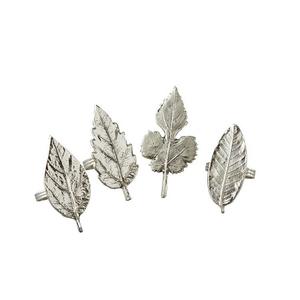 Anneau de serviette en acier couleur argent pour hôtel, mariage, restaurant, porte-serviettes de qualité supérieure - Product Image 6