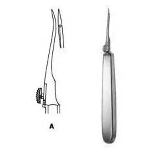 reverdin ligature needle short / ligature needle short / veterinary needle short