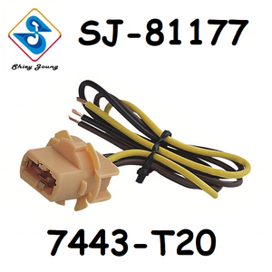 Liên Hệ Duy Nhất Đèn Ổ Cắm 1 Pin Nối <span class=keywords><strong>Auto</strong></span> <span class=keywords><strong>7440</strong></span> T20 Bóng Đèn Liên Hệ Duy Nhất Pigtail Đèn Ổ Cắm - Product Image 5