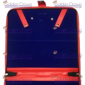 Masonic MM/WM y Provincial Full Dress Past Master Red Cases con mango duro | Proveedor de cajas de archivos masónicos - Product Image 5