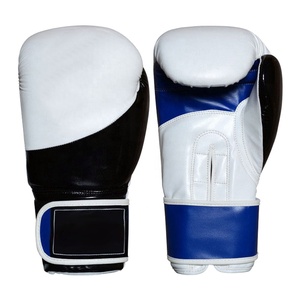 Competencia profesional Muay para guantes de entrenamiento Diseño personalizado PU Cuero Boxeo Punzonado Entrenamiento Guantes de entrenamiento para la venta - Product Image 1