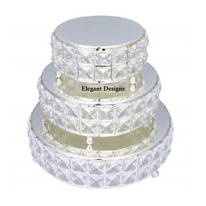 Galvanized Cup <b>Cake</b> <b>Stand</b> <b>Vintage</b> Handmade Wholesale <b>Cake</b> <b>Stand</b> Three Tier Best Quality Table Top Decorative <b>Cake</b> <b>Stand</b> - Product Image 2