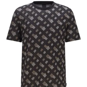 2021 Custom Nieuwe Mannen Branded T-shirt In Gemerceriseerd Katoen Met Custom Logo Vervaardigd Door Camo Impex