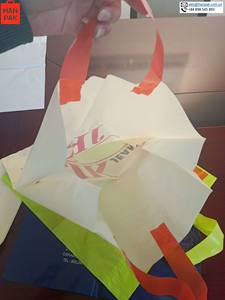 Bolsa de plástico con diseño de tamaño personalizado, Embalaje manual, fabricante de bolsas de compra, personalizado para ropa con logotipo - Product Image 6