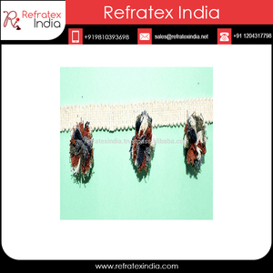 Garniture à franges Pom Pom, pour sacs, housse de coussin et rideaux - Product Image 6