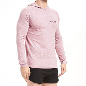 Sudadera con capucha de algodón 100% para hombre, ropa deportiva masculina de marca personalizada para gimnasio, venta al por mayor - Product Image 2